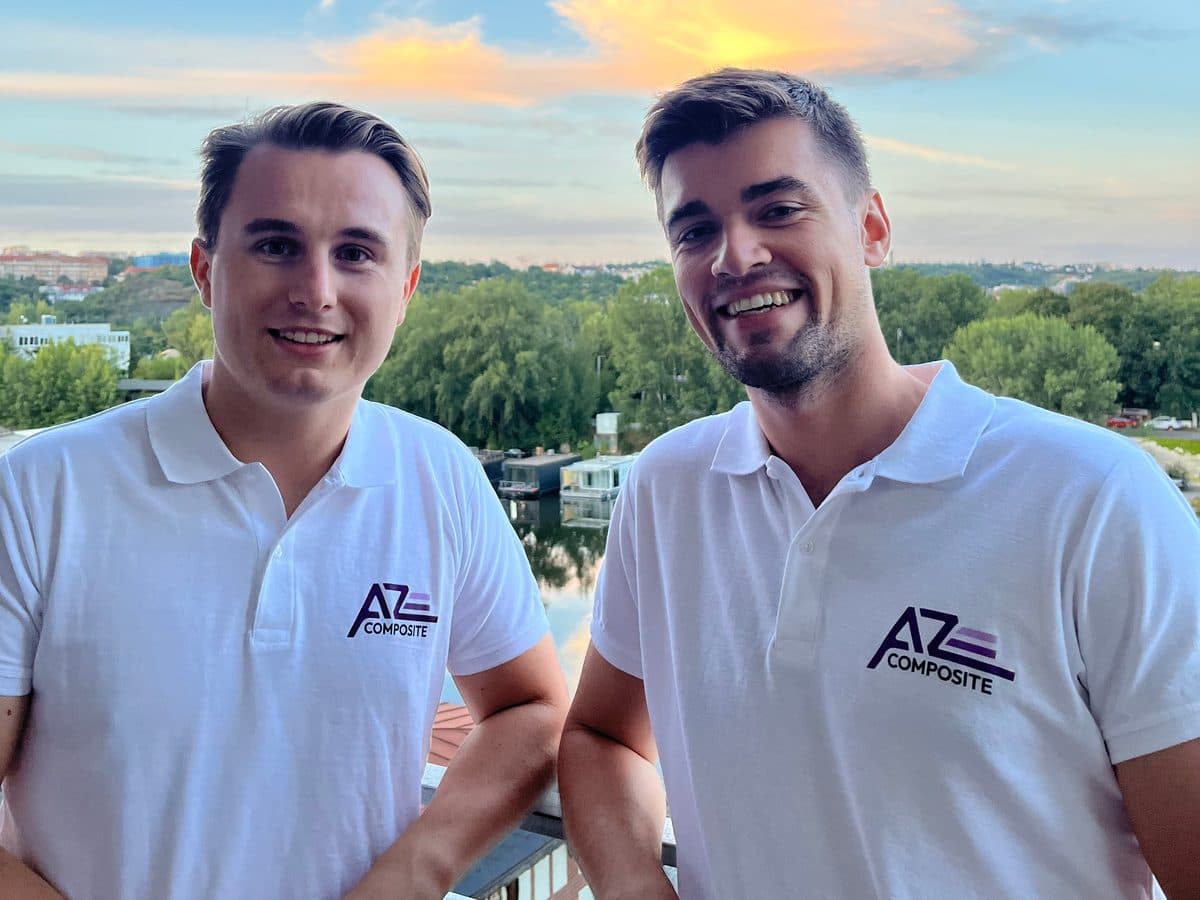 Filip Klier a Martin Štarman, zakladatelé AZcomposite
